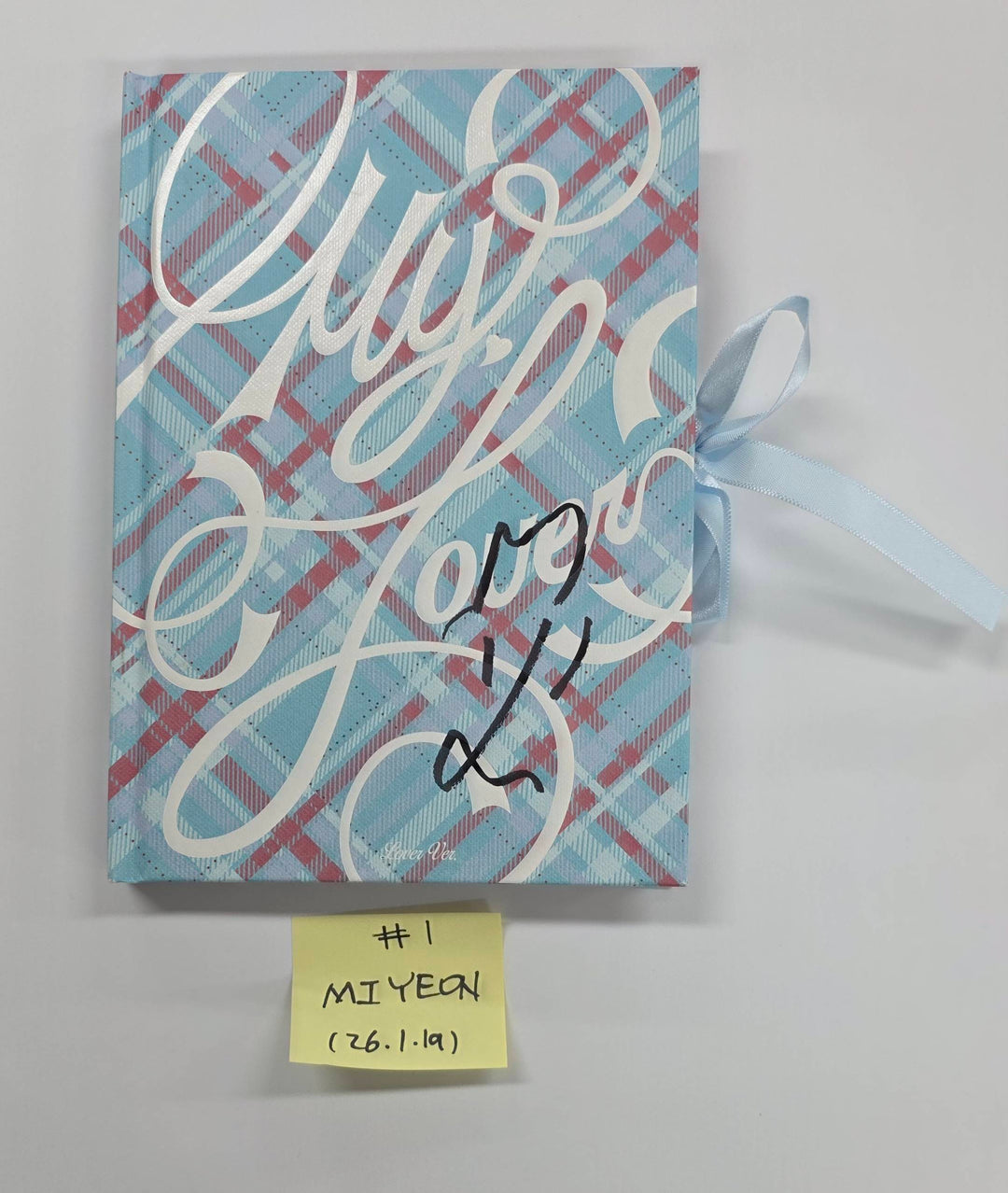 SAY MY NAME "&amp;Our Vibe", ILLIT "NOT CUTE ANYMORE" MIYEON "MY, Lover" - Hand Autographed(Signed) Promo Album [26.1.19]