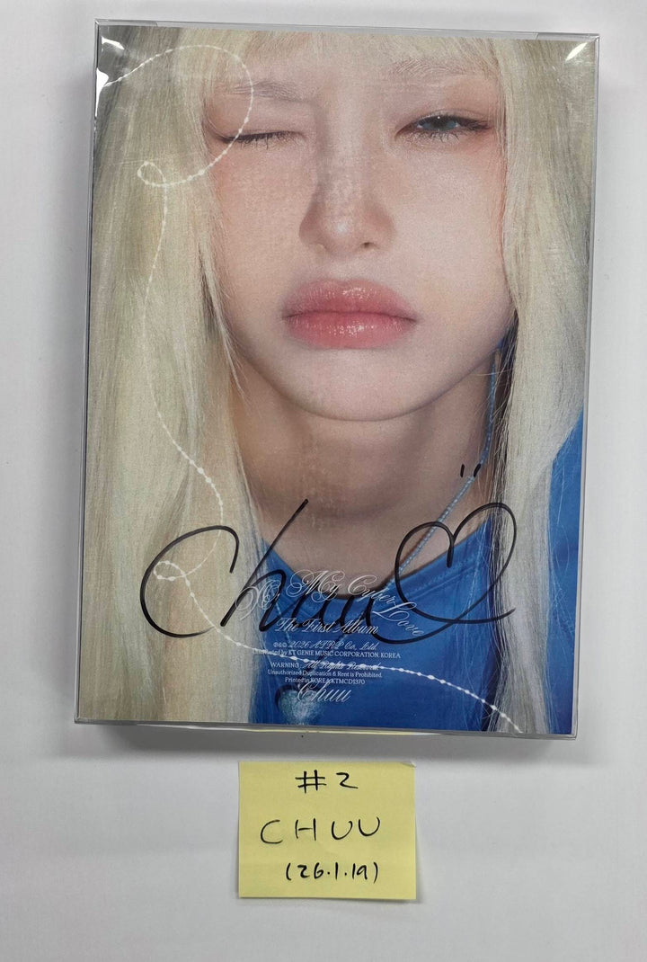 Apink "RE : LOVE", CHUU "XO, My Cyberlove" - Hand Autographed(Signed) Promo Album [26.1.19]