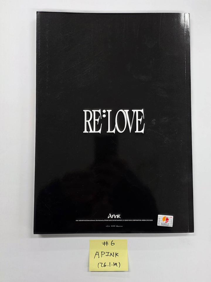 Apink "RE : LOVE", CHUU "XO, My Cyberlove" - Hand Autographed(Signed) Promo Album [26.1.19]