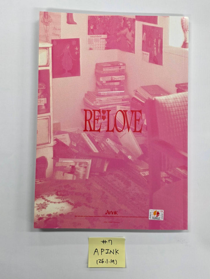 Apink "RE : LOVE", CHUU "XO, My Cyberlove" - Hand Autographed(Signed) Promo Album [26.1.19]