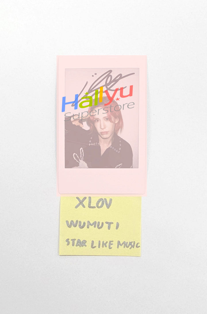 Wumuti (of XLOV) "UXLXVE" - Hand Autograhped(Signed) Polaroid [26.01.19]