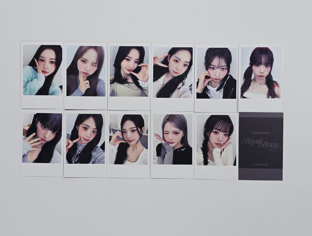 Triples_msnz "Beyond Beauty" - Kmonstar Fansing Event Polaroid type Photocard (Objekt Music Album ver.) [26.01.19]
