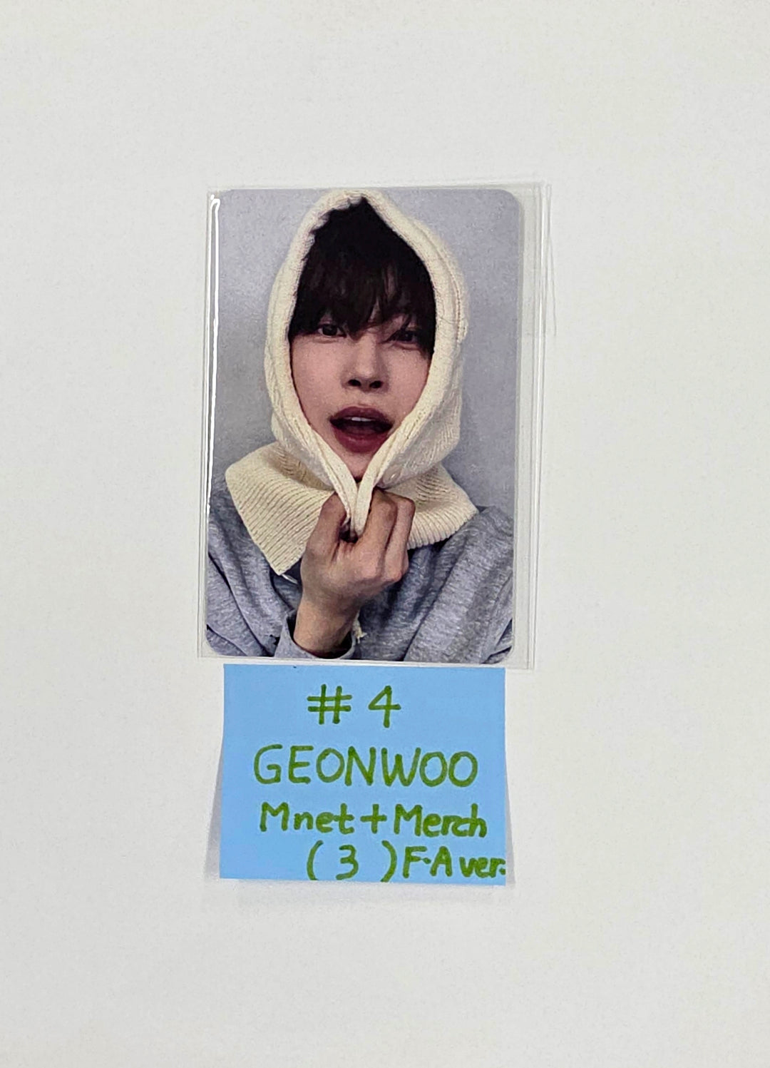 ALPHA DRIVE ONE "EUPHORIA" - Mnet Plus Merch Pre-Order Benefit Photocard (Freak Alarm ver.) [26.01.19]