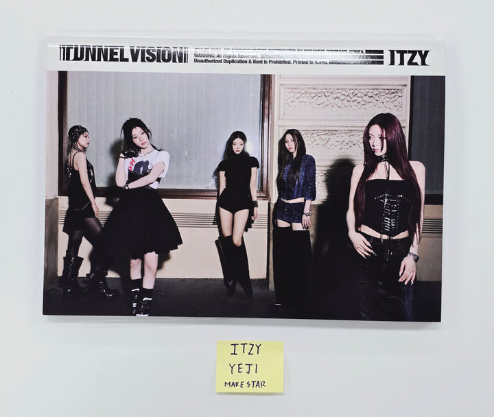 YEJI (of ITZY) "TUNNEL VISION" - Hand Autograhped(Signed) Album [26.01.20]