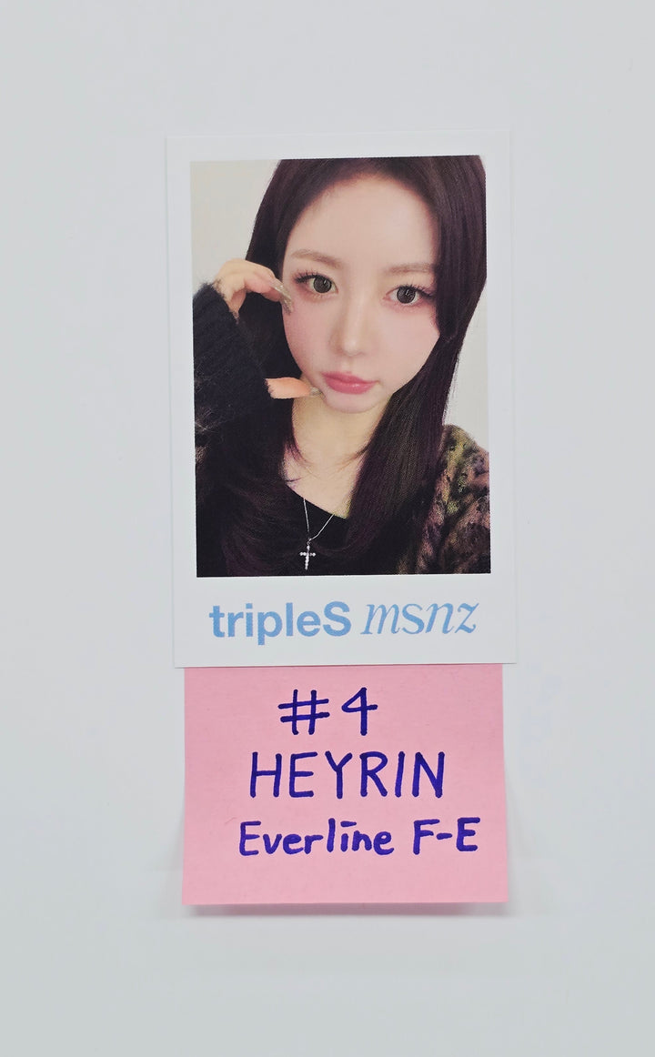 Triples_msnz "Beyond Beauty" - Everline Fansing Event Polaroid type Photocard (Objekt Music Album ver.) [26.01.20]