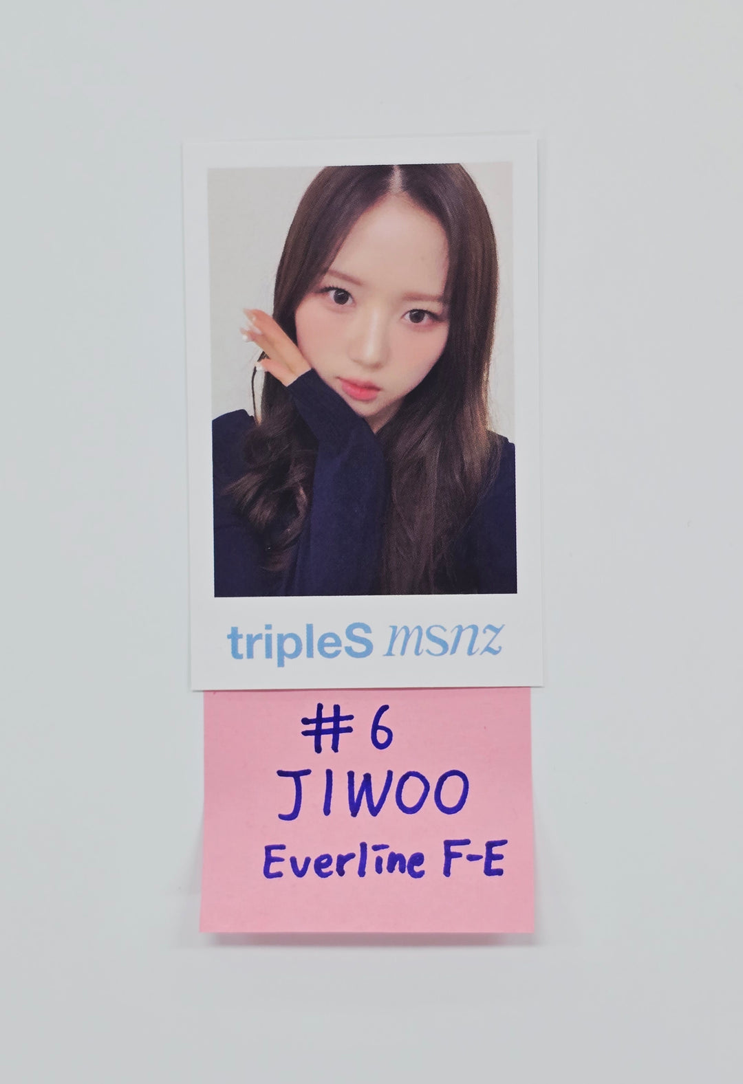 Triples_msnz "Beyond Beauty" - Everline Fansing Event Polaroid type Photocard (Objekt Music Album ver.) [26.01.20]