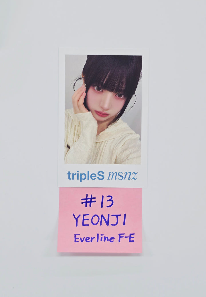 Triples_msnz "Beyond Beauty" - Everline Fansing Event Polaroid type Photocard (Objekt Music Album ver.) [26.01.20]