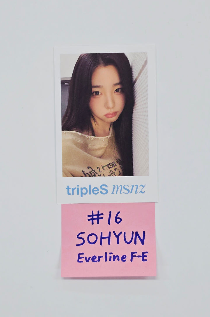 Triples_msnz "Beyond Beauty" - Everline Fansing Event Polaroid type Photocard (Objekt Music Album ver.) [26.01.20]