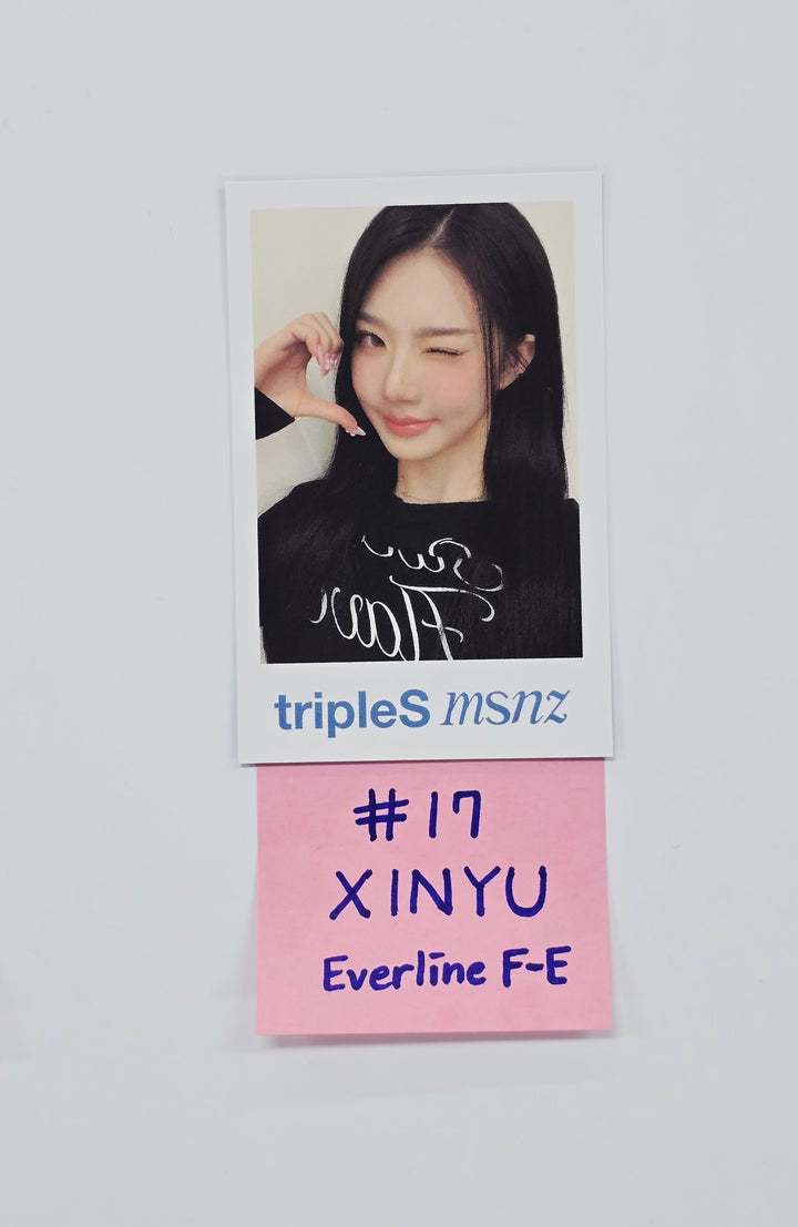 Triples_msnz "Beyond Beauty" - Everline Fansing Event Polaroid type Photocard (Objekt Music Album ver.) [26.01.20]