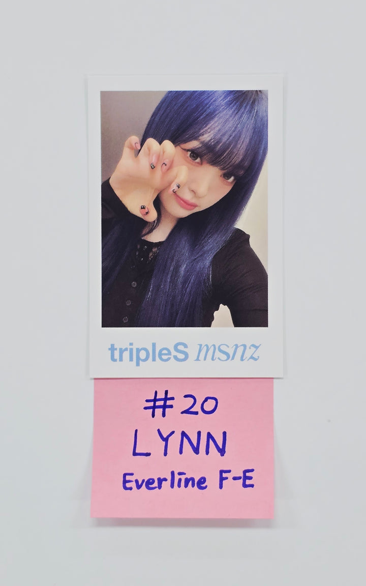Triples_msnz "Beyond Beauty" - Everline Fansing Event Polaroid type Photocard (Objekt Music Album ver.) [26.01.20]