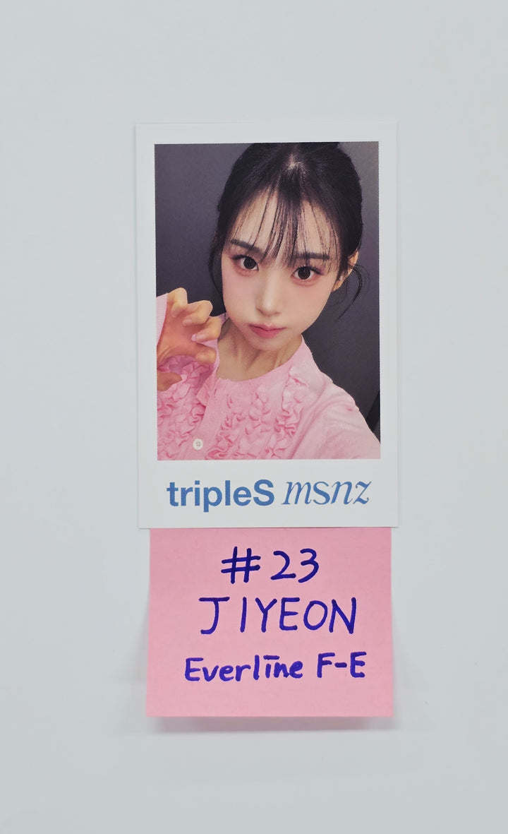 Triples_msnz "Beyond Beauty" - Everline Fansing Event Polaroid type Photocard (Objekt Music Album ver.) [26.01.20]