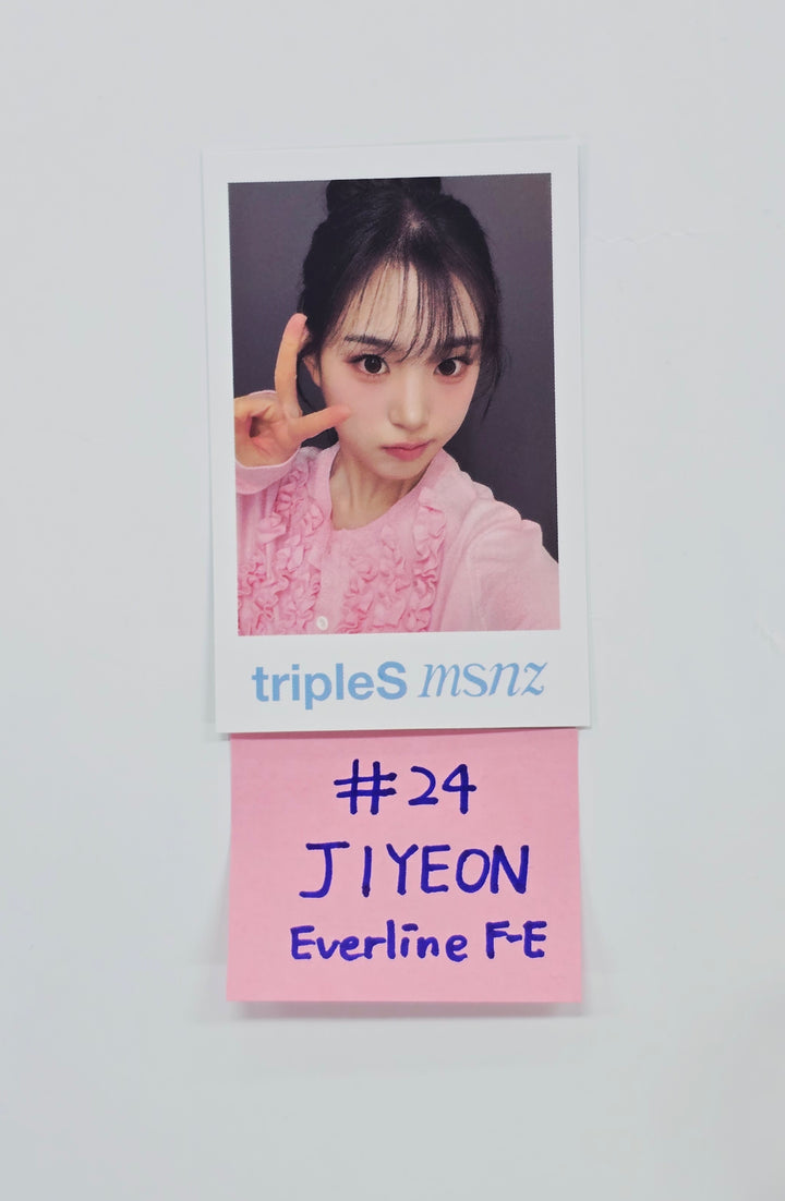 Triples_msnz "Beyond Beauty" - Everline Fansing Event Polaroid type Photocard (Objekt Music Album ver.) [26.01.20]