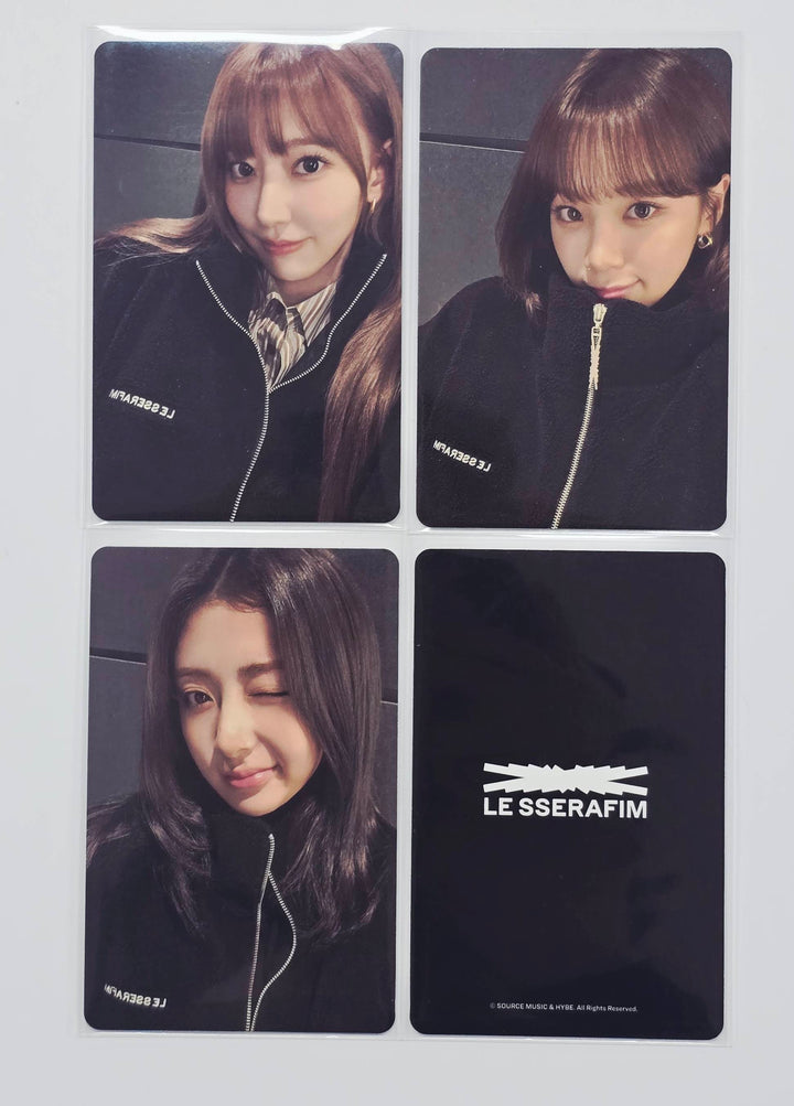Le Sserafim "Crazy" in Japan - Pop-Up Fleece Photocard [26.1.21]