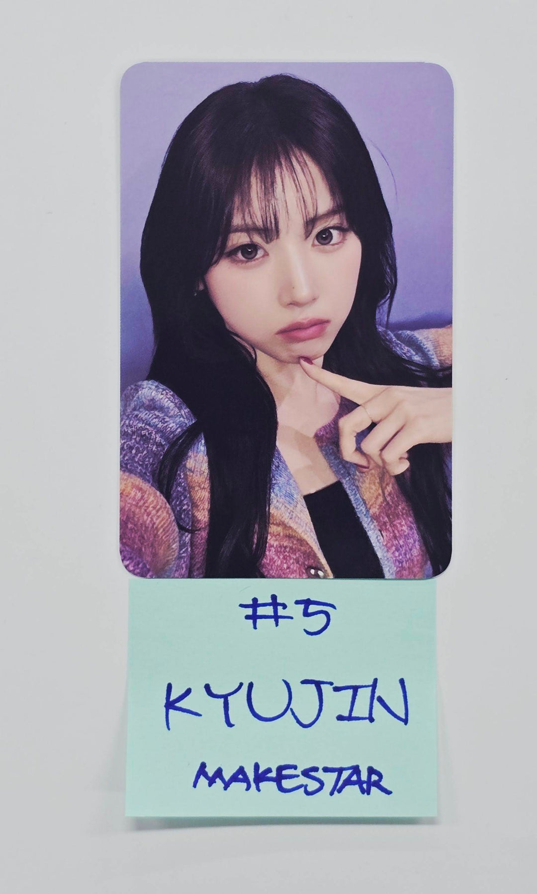 NMIXX "Blue Valentine" - Makestar Fansign Event Photocard (1) [26.1.21]