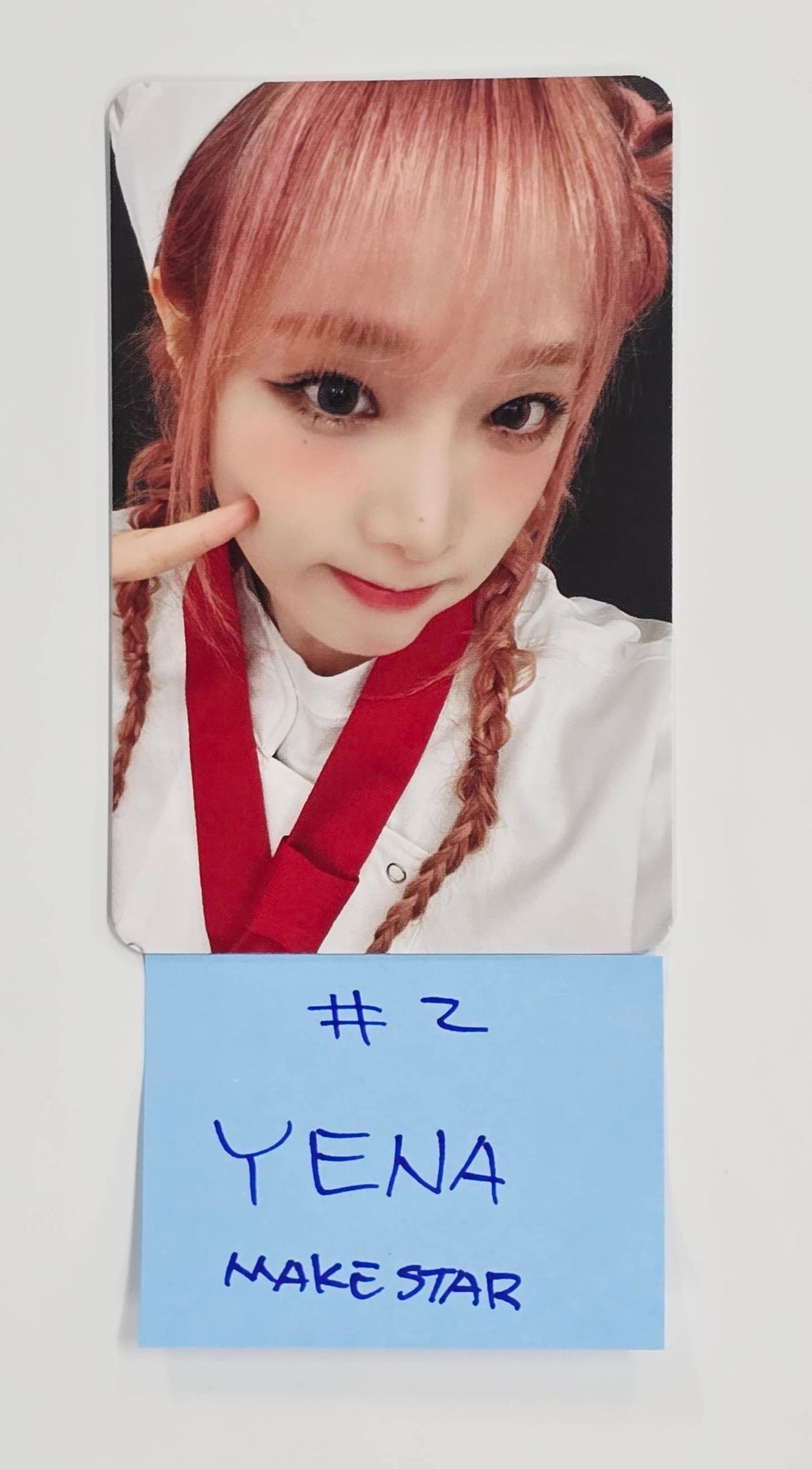 YENA - Makestar Fansign Event Photocard [26.1.22]