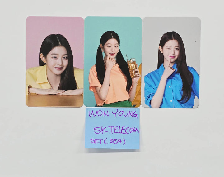 Wonyoung (Of IVE) - SKtelecom Event Photocards Set (3EA) [26.1.22]