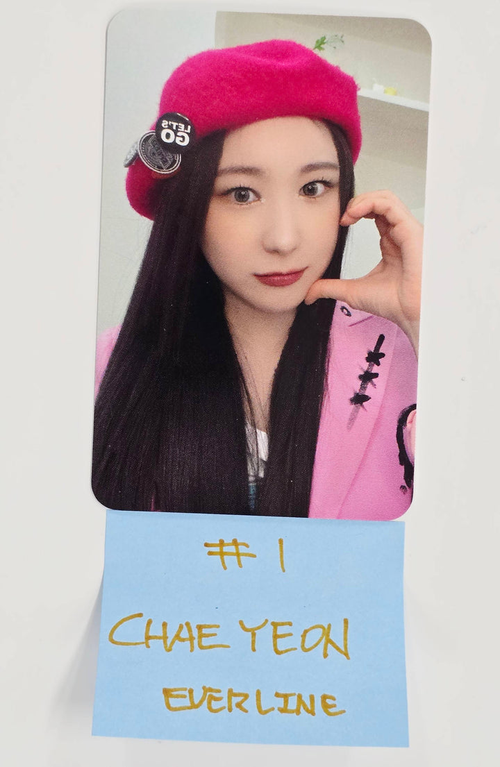 Lee Chae Yeon "HUSH RUSH" - Everline Fansign Event Photocard [26.1.22]