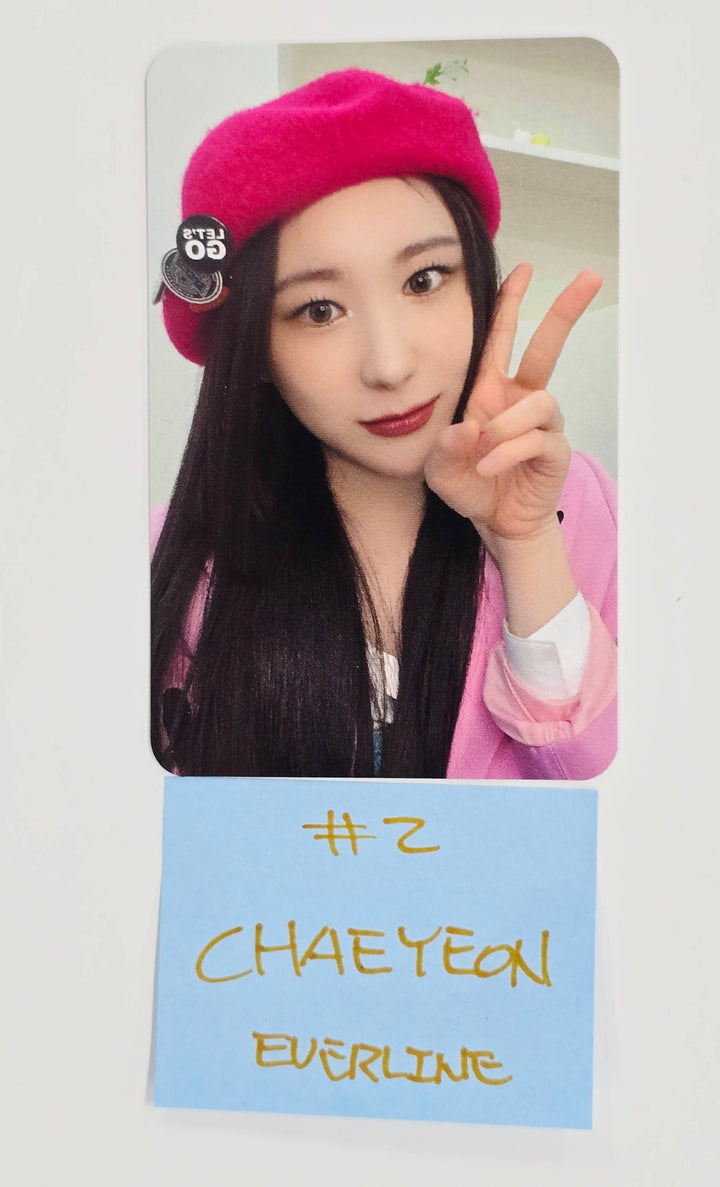 Lee Chae Yeon "HUSH RUSH" - Everline Fansign Event Photocard [26.1.22]