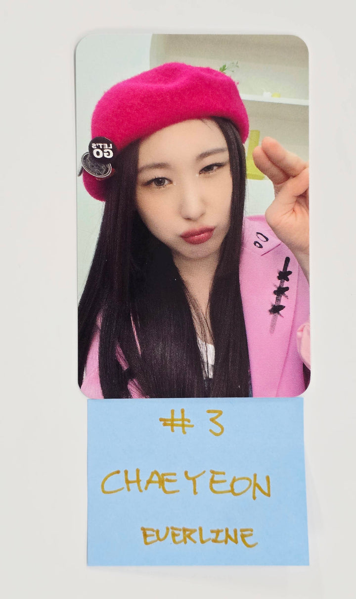 Lee Chae Yeon "HUSH RUSH" - Everline Fansign Event Photocard [26.1.22]