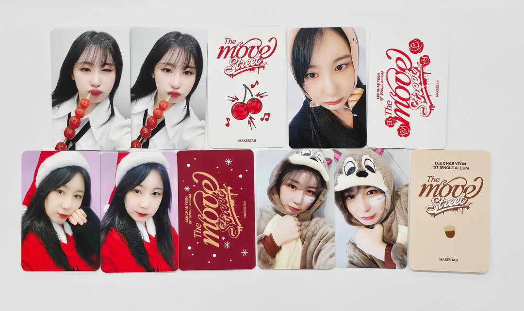Lee Chae Yeon "The Move Street" - Makestar Fansign Event Photocard [26.1.22]
