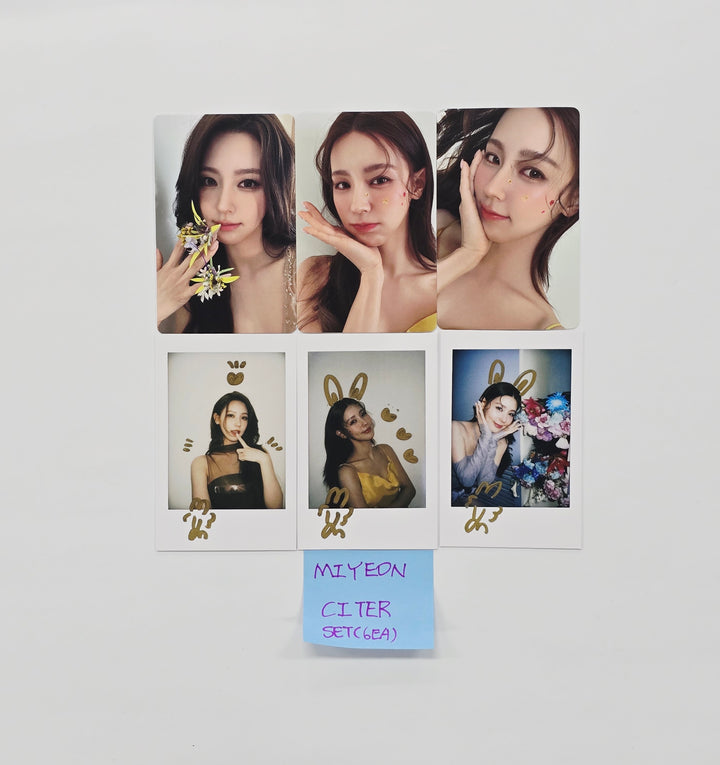 MIYEON (of I-dle) - CITER China Photocard set (6ea) [26.01.22]