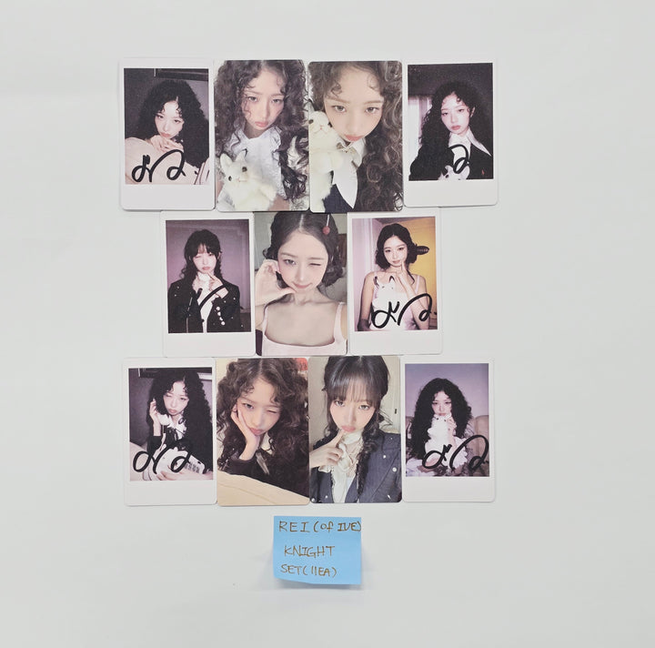 REI (of IVE) - KNIGHT China Photocard, Polaroid type Photocard set (11ea) [26.01.22]