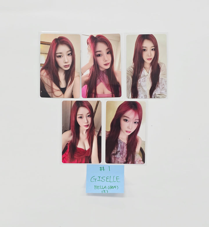 GISLEEL (of AESPA) - Bella china Photocard, Polaroid type Photocard set [26.01.22]