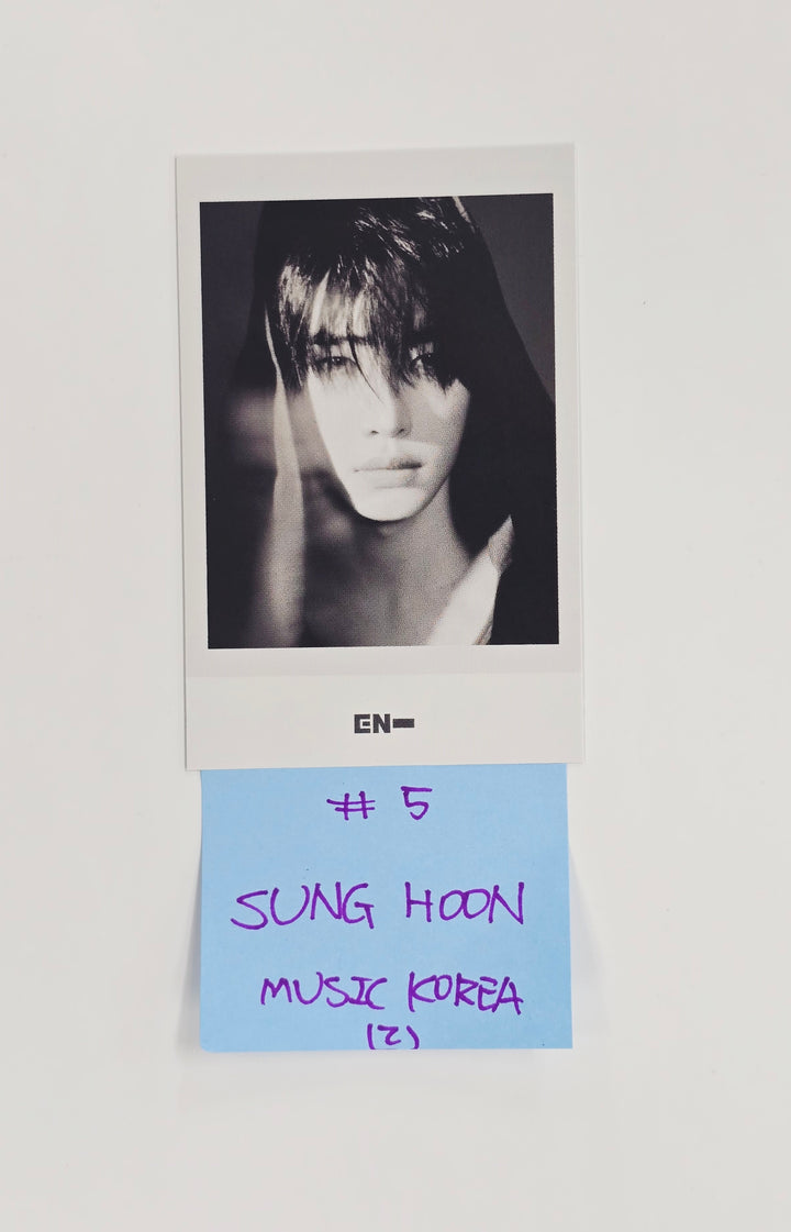 ENHYPEN "THE SIN VANISH" - Music Korea Pre-Order Benefit Polaroid type Photocard [26.01.22]