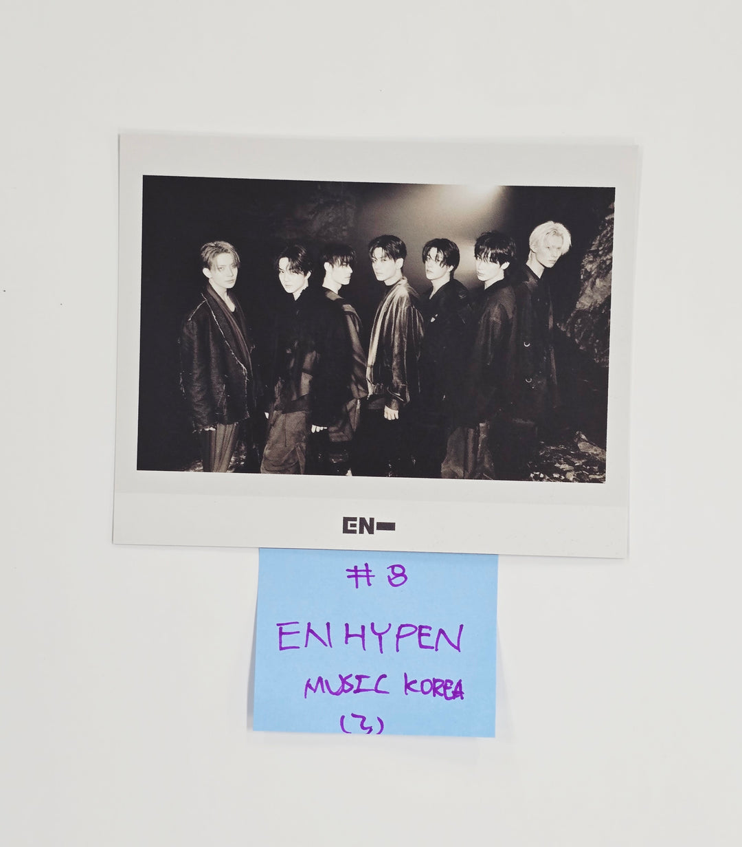 ENHYPEN "THE SIN VANISH" - Music Korea Pre-Order Benefit Polaroid type Photocard [26.01.22]