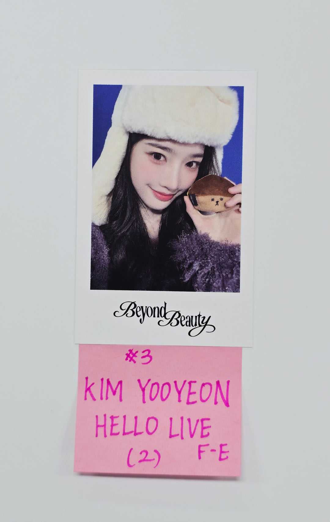 Triples_msnz "Beyond Beauty" - Hello Live Fansing Event Polaroid type Photocard (Objekt Music Album ver.) [26.01.23]