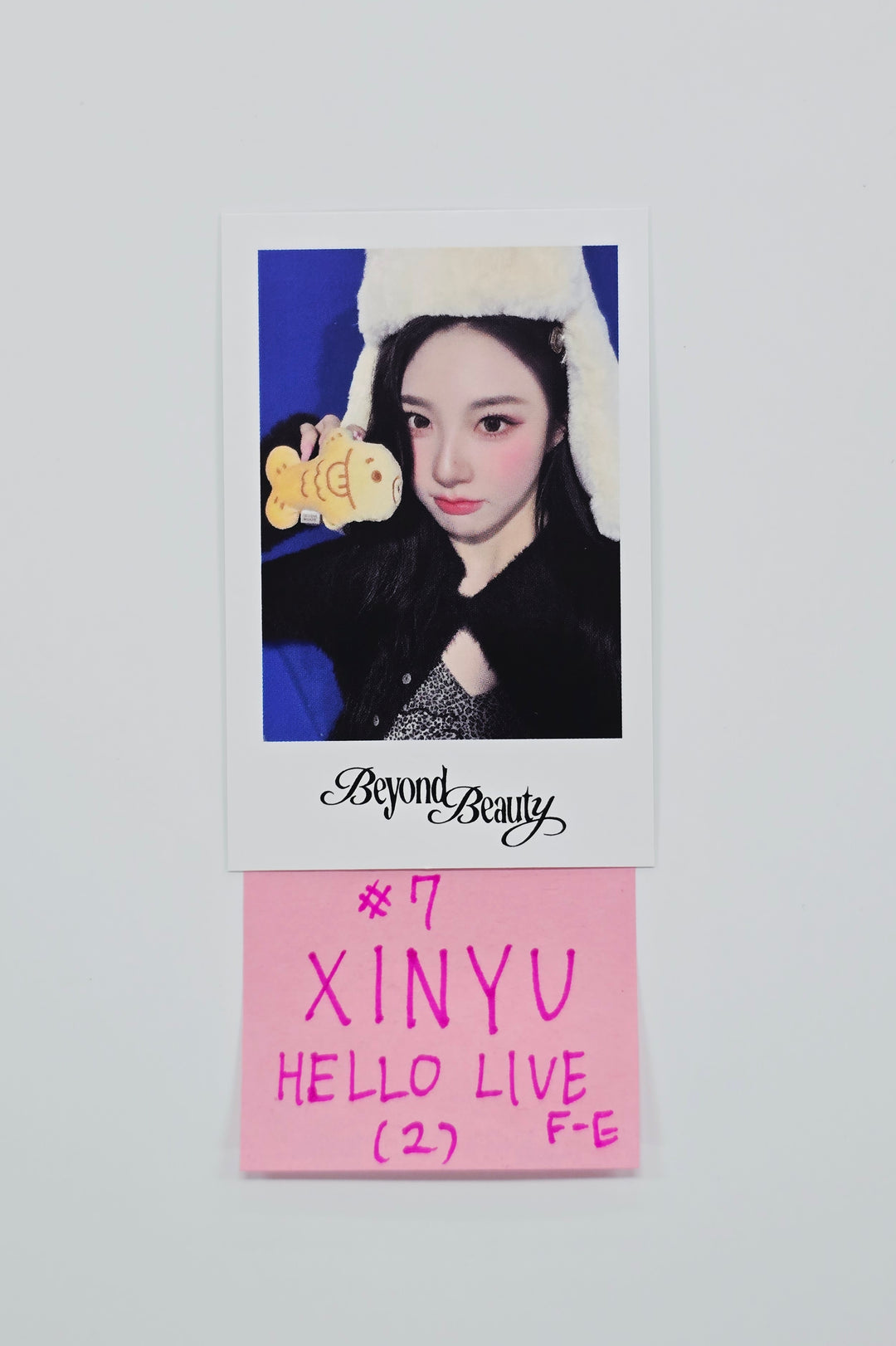 Triples_msnz "Beyond Beauty" - Hello Live Fansing Event Polaroid type Photocard (Objekt Music Album ver.) [26.01.23]