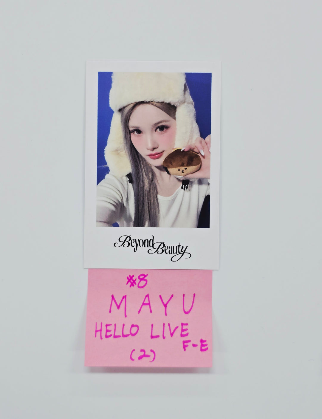 Triples_msnz "Beyond Beauty" - Hello Live Fansing Event Polaroid type Photocard (Objekt Music Album ver.) [26.01.23]