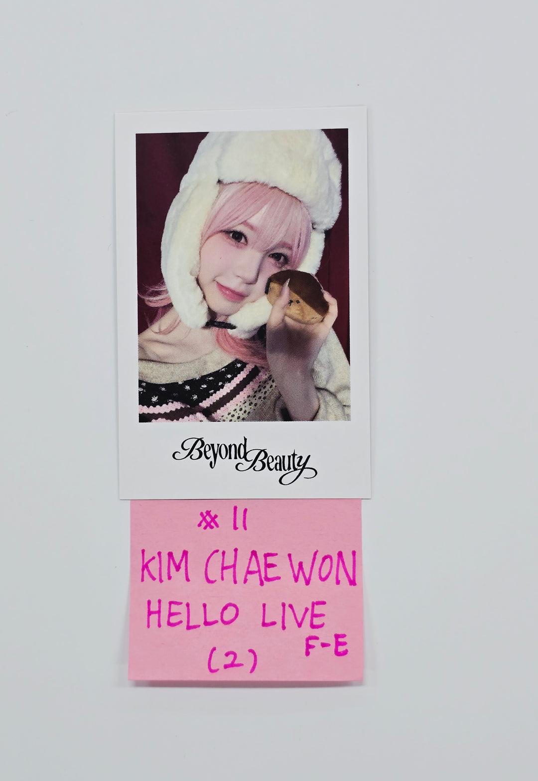 Triples_msnz "Beyond Beauty" - Hello Live Fansing Event Polaroid type Photocard (Objekt Music Album ver.) [26.01.23]