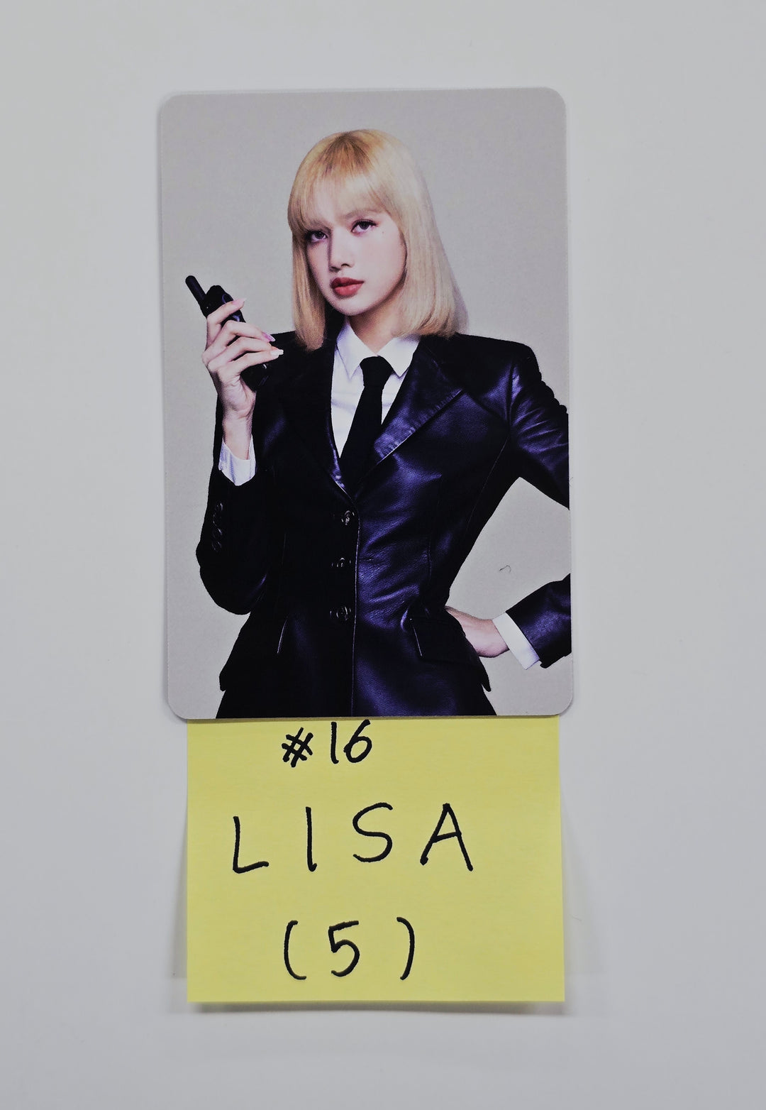 BLACKPINK THE GAME PHOTOCARD COLLECTION AGENT BLACKPINK - Official Photocard [26.01.23]