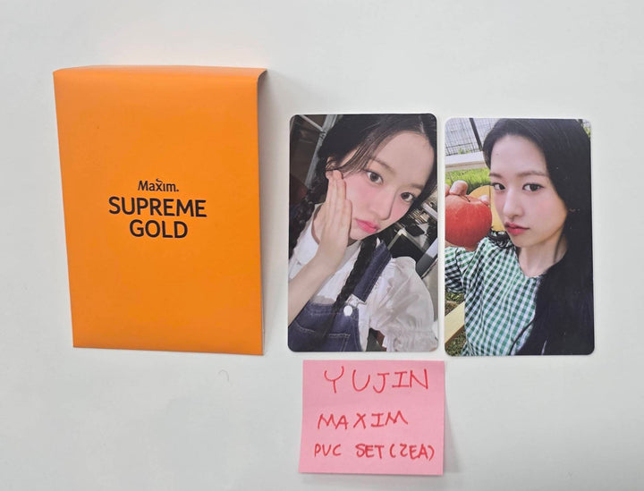 Yujin (Of IVE) - Yujin X Maxim Event PVC Photocards Set (2EA) [26.1.23]