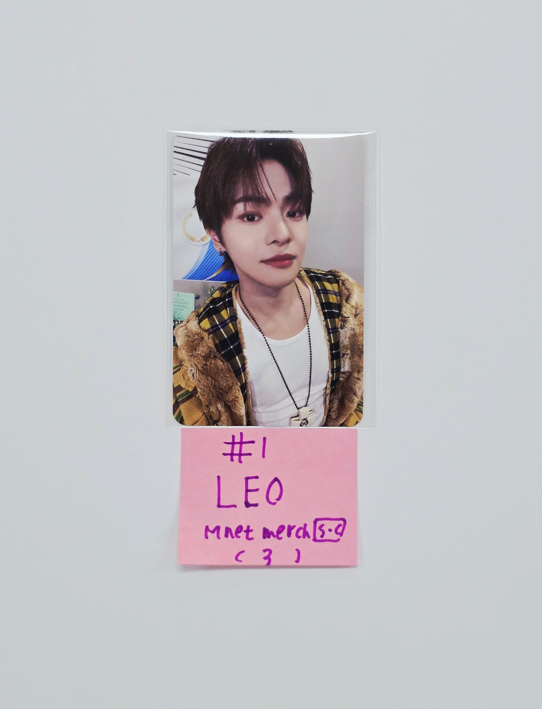 ALPHA DRIVE ONE "EUPHORIA" - Mnet Plus Merch Showcase Event Photocard (Freak Alarm ver.) [26.01.23]