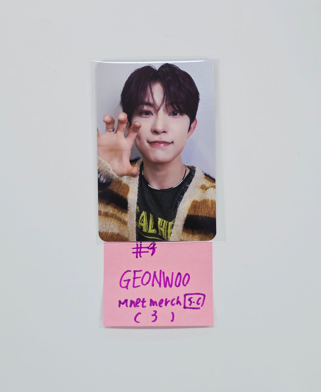 ALPHA DRIVE ONE "EUPHORIA" - Mnet Plus Merch Showcase Event Photocard (Freak Alarm ver.) [26.01.23]