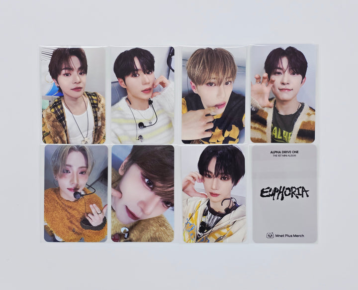 ALPHA DRIVE ONE "EUPHORIA" - Mnet Plus Merch Showcase Event Photocard (Freak Alarm ver.) [26.01.23]