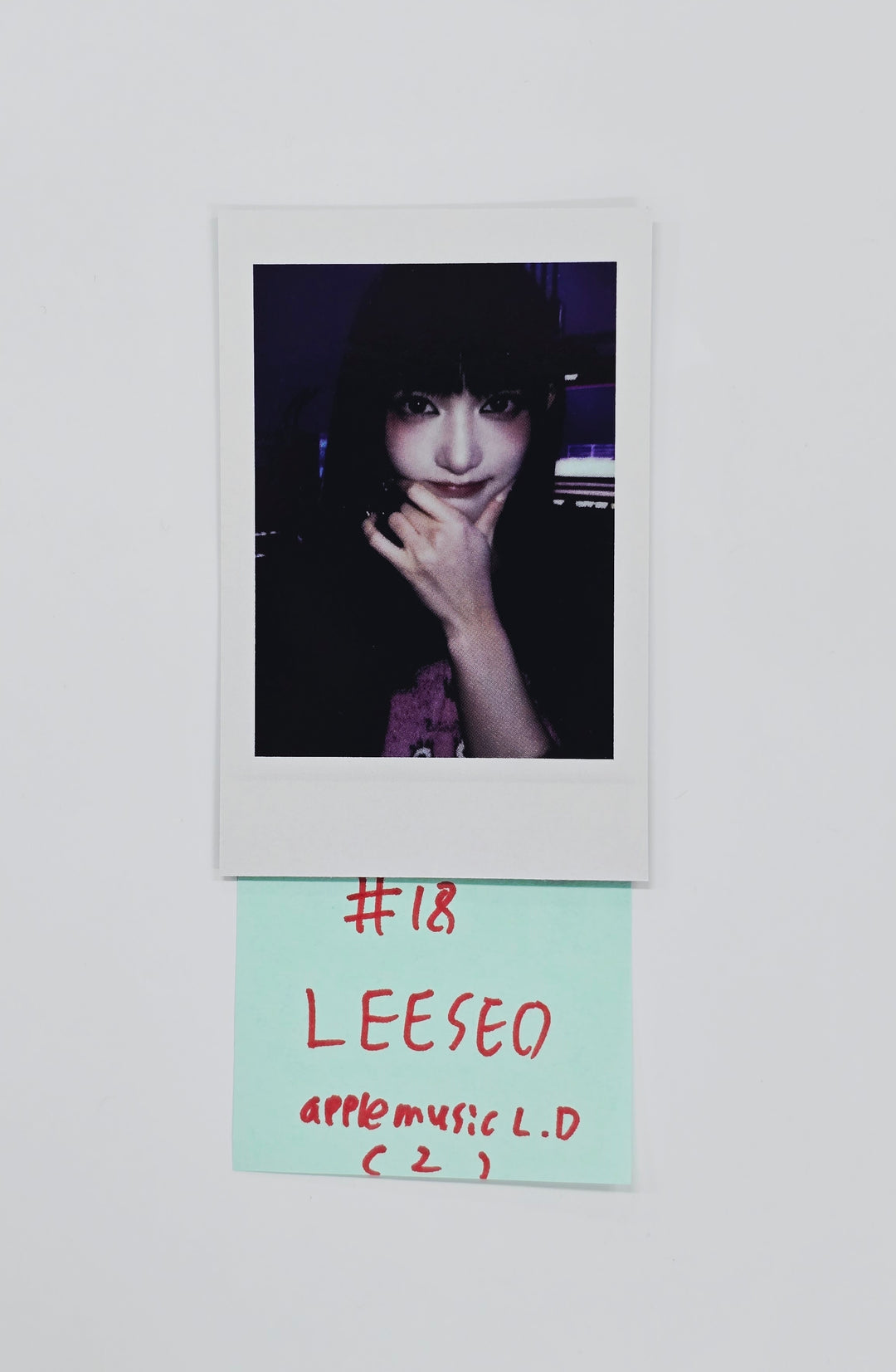 IVE "IVE SECRET" - Apple Music Lucky Draw Event Photocard &amp; Polaroid type Photocard [26.01.26]