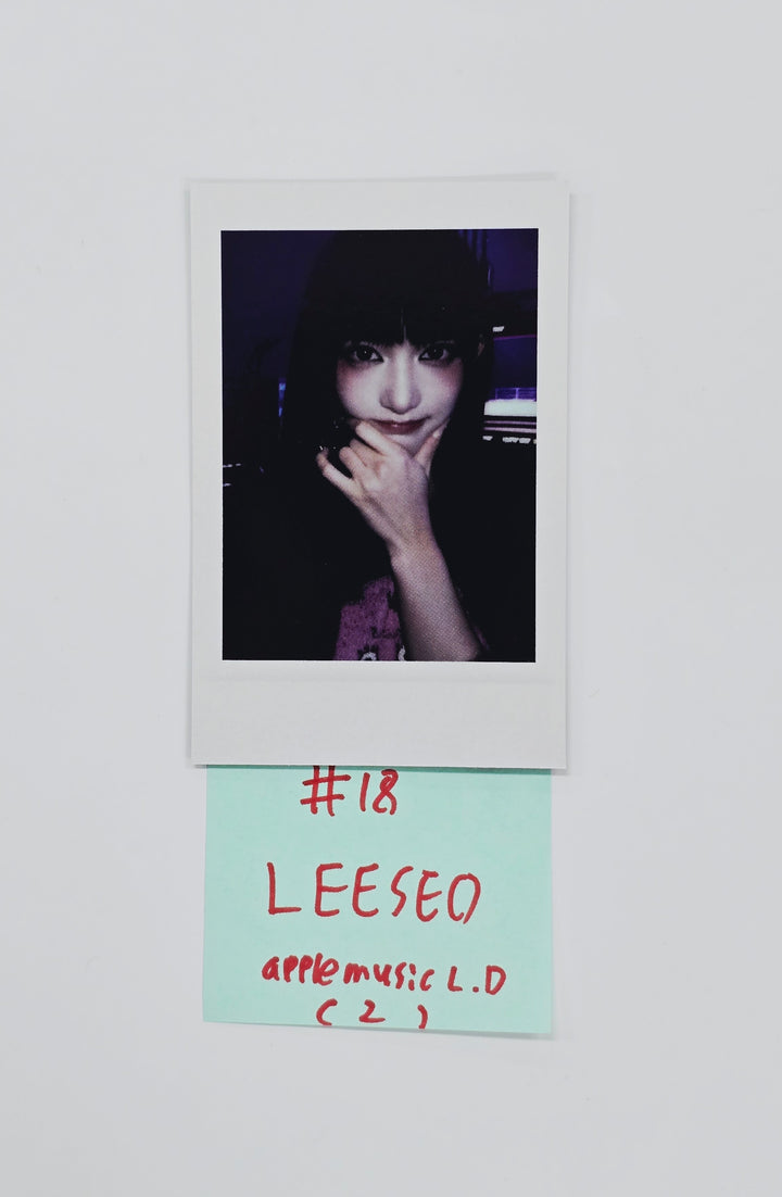 IVE "IVE SECRET" - Apple Music Lucky Draw Event Photocard &amp; Polaroid type Photocard [26.01.26]