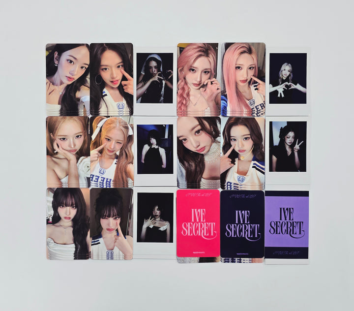 IVE "IVE SECRET" - Apple Music Lucky Draw Event Photocard &amp; Polaroid type Photocard [26.01.26]