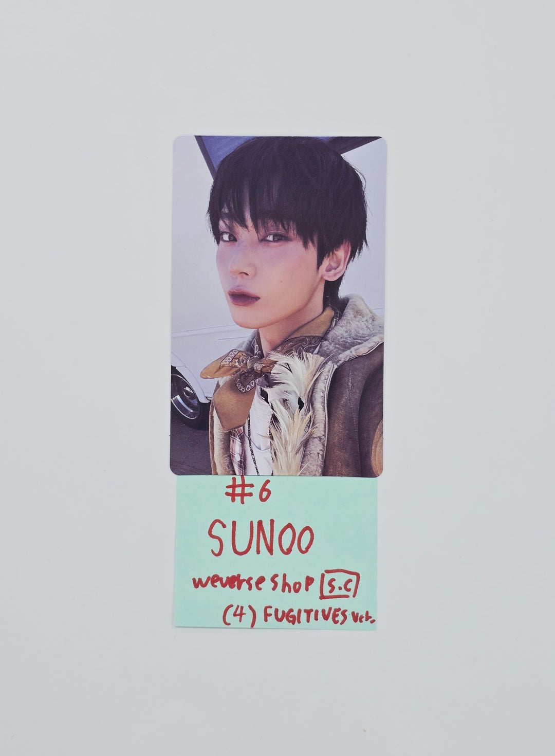 ENHYPEN "THE SIN VANISH" - Weverse Shop Showcase Live Event Photocard (FUGITIVES ver.) [26.01.26]