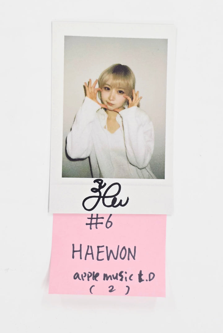 NMIXX "Blue Valentine" - Apple Music Lucky Draw Event Photocard, polaroid type Photocard R2 [26.01.28]