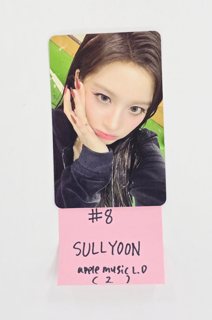 NMIXX "Blue Valentine" - Apple Music Lucky Draw Event Photocard, polaroid type Photocard R2 [26.01.28]
