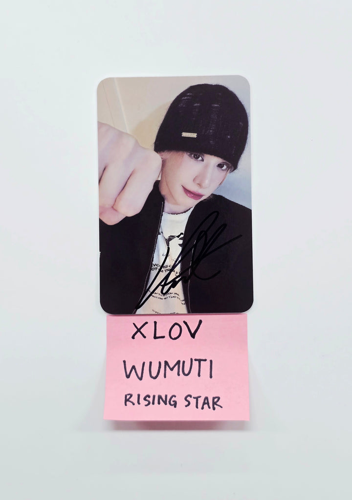 WUMUTI (Of XLOV) "UXLXVE" - Hand Autographed(Signed) Photocard [26.01.28]