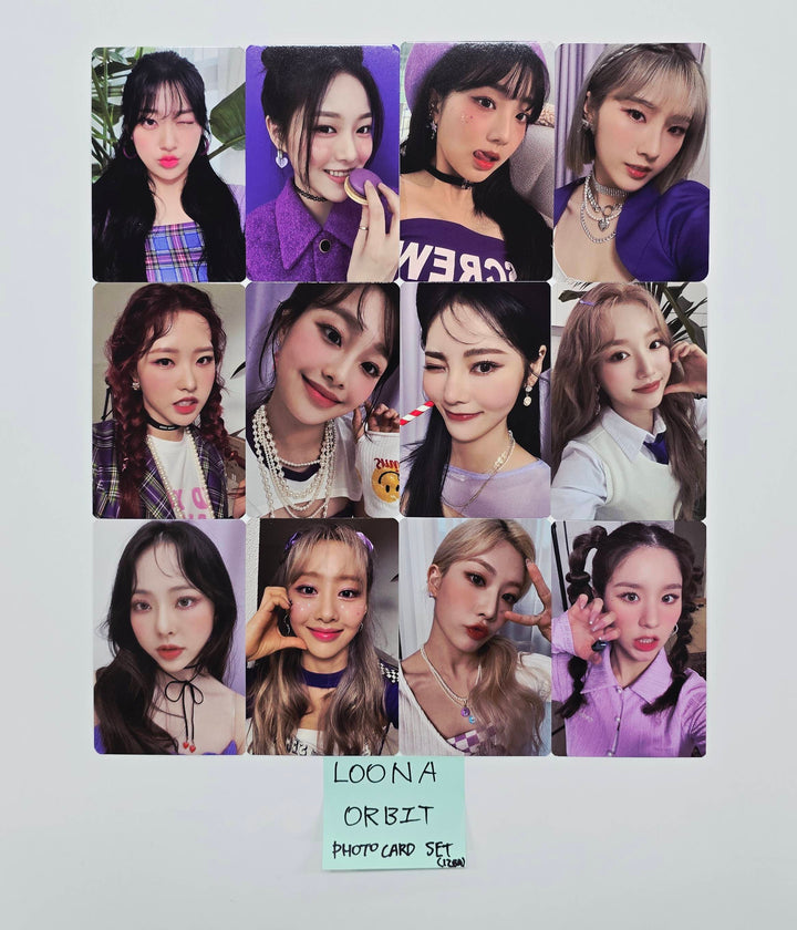 Loona - 4th ORBIT Official Photocards Set (12EA) [26.1.30]