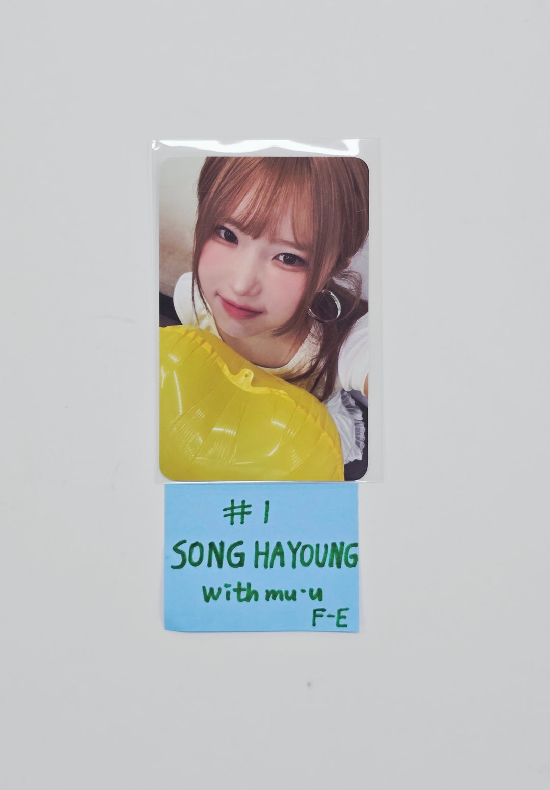 Fromis_9 "From Our 20’s" - Withmuu Fansign Event Photocard [26.02.03]