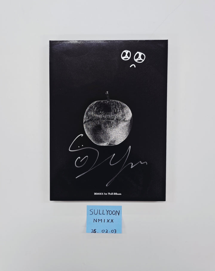 SULLYOON (of NMIXX) "Blue Valentine" - Hand Autograhped(Signed) Album [26.02.03]