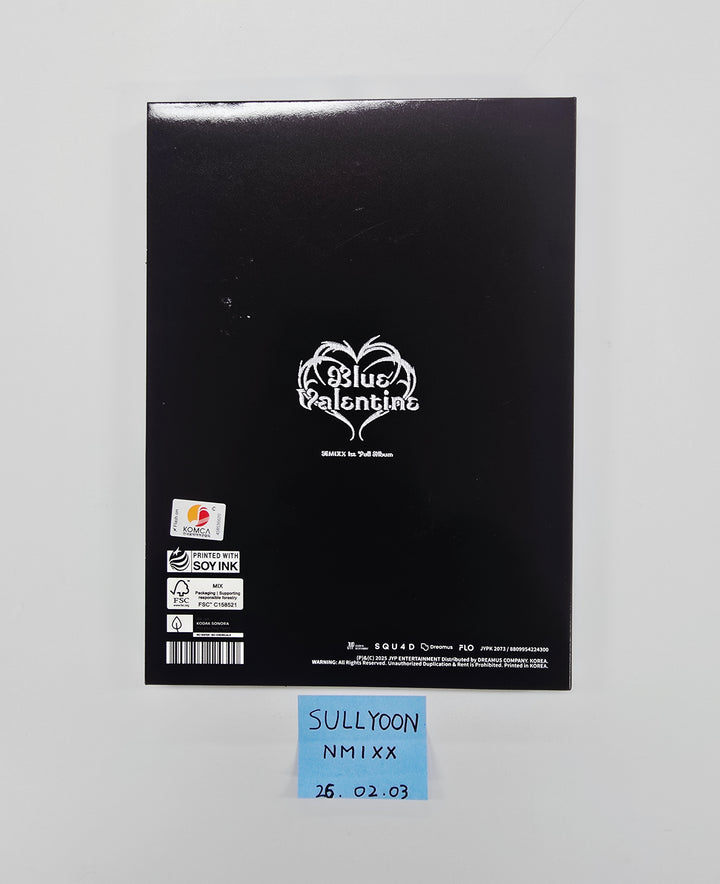 SULLYOON (of NMIXX) "Blue Valentine" - Hand Autograhped(Signed) Album [26.02.03]
