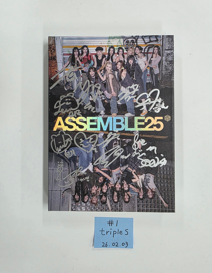 tripleS "ASSEMBLE25" - Hand Autographed(Signed) Promo Album [26.02.03]